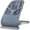 Ergobaby Sdraietta 3-in-1 Evolve, sdraietta ergonomica per neonati dalla nascita fino ai più piccoli, altalena con inserto per neonati (2,5 kg - 13,2 kg), Oxford Blue