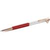 Swarovski Penna a sfera Crystalline, Campana, Laccato rosso, placcato oro rosa