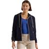 Cecil Giacca a Maniche Lunghe con Cappuccio e Struttura Urban Dark Blue XXL
