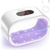 Suzzam Lampada UV bifacciale per resina Luce UV per resina di grandi dimensioni con schermo LED (impostazione di tempo più lunga 2 m, 3 m, 5 m)