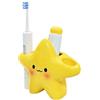 Generic Portaspazzolino da bagno, simpatica stella, antiscivolo, decorazione per il bagno, porta spazzolino da denti e dentifricio, per dentifricio, rasoio, doccia, bancone casa, appartamento, dormitorio