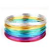 Creacraft Filo di gioielli Basic: 6 colori in rotoli (per 5 metri) - Filo d'alluminio anodizzato (1 mm)