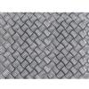 DecoMeister Pellicola Adesiva per Mobili 45x200 cm - Carta Adesiva Effetto Metallico per Rinnovare Porte, Tavoli e Scaffali - Pellicola Decorativa Lavabile in PVC - Alluminio Scanalato