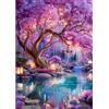 MEIYUDA Diamond Painting Foresta dei sogni luminosa, 5D Diamond Painting Kit Completo Foresta dei sogni luminosa, 5D Pittura Diamante Kit Artigianale Per La Decorazione Della Parete Di Casa 30x40cm