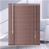 Sh000ad Veneziana in Alluminio Marrone Tapparelle Oscuranti,Tende Veneziane in Alluminio per Finestre,Schermo Privacy,Impermeabile,Parasole,per Cucina Ufficio,Larghezza x Altezza (60x160cm)