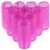 Suammiitstrieadea Bigodini per capelli auto-aderenti, per arricciare i ricci, ondulati, strumento per lo styling, 10 pezzi, 24 mm