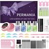 Permania Lifting ciglia, colore nero, set di sollevamento ciglia 2 in 1 con colore nero, risultati durano fino a 6 settimane, per l'uso a casa o in salone