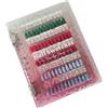 Uhngw Libro per unghie, espositore per smalto acrilico a colori, organizer per donne, principianti, per studio di campioni, saloni e casa