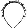 Ocastuted Cerchietto con clip, fascia con clip attorcigliata, per acconciature intrecciate, per trecce, torsioni a strati, viaggi, lavoro, casa, tocco, per donne e ragazze