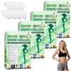 KOMEIYL 28 Pezzi Patchs Moringa Berberina Cerotti Dimagranti Patch 10-in-1 Patch Nano Microneedle Dimagrante Cerotto Dimagrante (4 Scatole)