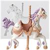 Sijiangmold Stampi in silicone a forma di giostra, a forma di cavallo, carosello, caramelle, cioccolato, decorazione per torte, topper per cupcake, argilla polimerica e pasta di gomma