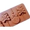 TTOA - Stampo per lecca-lecca in silicone con teschio pirata | Stampo per caramelle di Halloween | Stampo per caramelle fai da te | Stampo per caramelle per feste