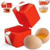 Generic Apriuova per uova, strumento per schiacciare le uova sode, pelapatate per rimuovere gusci, separatore uova, strumenti per sbucciare le uova, gadget da cucina portatili per cucinare