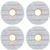 Heykewi 4 pezzi salviette per Dreame Matrix10 Ultra/L10s ultra Gen3/X50 Ultra Complete/L20 Ultra/L50s Pro Ultra/L10s Pro Gen3/Xiaomi X20 Max/X20 Pro/5Pro/ Mova E30 Ultra/E40 Ultra/P70 Pro Ultra Aspirapolvere