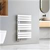 EMKE Scaldasalviette ad Acqua Calda, 762x500 mm, Bianco, 397 W