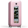 Klarstein Cantinetta Vino Refrigerata a Zona Singola per Interno/Esterni, Frigo Bar, Cantina Vino con Porta in Vetro, Mini Frigo Silenzioso, Frigorifero Piccolo Touch Control, 5-18°C, 15 Bottiglie