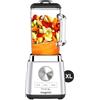 magimix Frullatore 2,8 L - Power Blender 5 XL - 1500 W, Caraffa in Vetro termoresistente, 4 Programmi Automatici, Smoothies, Zupper, Ghiaccio e Dessert, BPA Free - Acciaio opaco