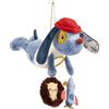 LILLIPUTIENS - Jules Le Chien - Peluche Nomade di attività - Blu - 26 cm - Da 3 mesi - 83590