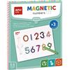 APLI Kids 19264 - Lavagna Magnetica educativa con Numeri 123, impara a Scrivere i Numeri da 0 a 9, con Matita Magnetica