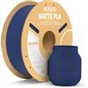 ELEGOO Filamento PLA Matte Blu Navy 1 kg, 1,75 mm, Opaco PLA Filamento per Stampante 3D, precisione di misurazione +/- 0,02 mm, adatto per maggior parte delle stampanti 3D FDM