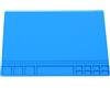 Stylebest Tappetino Isolante Durevole Resistente Al Calore, Tappetino per Saldatura in Silicone, per Riparazioni Elettroniche, Dimensioni Portatili 15,9x4,1 Pollici (Blu profondo)