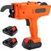 Generic Legatrice automatica per tondo per cemento armato, livello elettrico portatile per cemento armato da 6-25 mm, strumento di rilegatura efficiente per progetti di costruzione