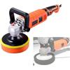 Generic Lucidatrice a tampone - Potente ceratrice rotativa da 1200 W con 7 velocità variabili per una ceratura e lucidatura efficaci