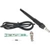 Hoppipola Impugnatura per saldatura 907 su T12 per V2.1S per stm32 per oled Digital Kit di impugnatura leggera per stazione di saldatura in plastica e metallo blu (nero)