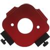 Minflora Modello di router in alluminio a 4 posizioni per layout di raggio d'angolo per la lavorazione del legno con marcature chiare della scala e supporto della gamma R10 R50 (A)