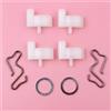 RLFNPHMHX For S//t//i/h/l MS210 MS230 MS250 021 023 025 2 Set Avviamento a strappo Nottolino Rondella Molla Kit Motosega Strumento di Ricambio parte