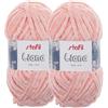 Stafil Filato Liana Effetto Morbida Ciniglia 100 g Set 2 Gomitoli Colore Rosa