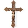 BC BUILDCLASSIC Crocifisso da parete, Santa Croce, regalo religioso, dipinto a mano in stile vintage a colori, 30,5 cm H
