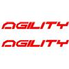 WYOERN Adesivi Luminosi Per Moto, Decalcomanie Impermeabili, Accessori Per Kymco Agility 50 City125 125 150 300 300i S125