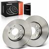 Frankberg 2 dischi freno anteriori ventilati ⌀258mm 402067016R | Compatibile con: K.a.n.g.o.o Express FW0/1, Zoe BFM, Dokker MPV KE, Clio IV Grandtour KH, Logan MCV II, S.a.n.d.e.r.o II