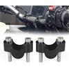 HIYXW 2024 9GT + Risers Manubrio Copertura Morsetto Barra Per Yamaha Tracer 9 GT+ Plus Accessori Moto Adattatore Montaggio