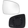 Mingke Vetro Specchio Retrovisore Riscaldabile Lato Destro per Renault Dacia Duster 2014-2017 Logan Sandero 2008-2013 Symbol 2013