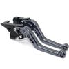 TNTGEBFVBG Leva del Freno Regolabile Per GSR 750 2011-2018 GSR 600 2006-2011 GSR 400 2008-2012 Leve Freno E Frizione Corte CNC Per Moto(Titanium)