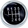 BANBE Per Passat B6 2005-2011 B7 2010-2014 CC 2009-2012 Coperchio Tappo Pomello Cambio Auto Cromato 6 Marce Coperchio Della Testa Della Leva Del Cambio