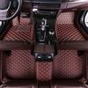 Muchkey Mhuchkey Tappetini Abitacolo Auto per Jaguar F-Pace F-Type XF E-Pace XE XJ S-Type Personalizzare Tappetino Caffè