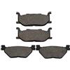 Yerbay Pastiglie freni Anteriore/Posteriore kit per YAMAHA XP 500 T-Max 2001-2003