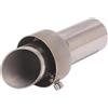 MHTGD Silenziatore moto Silenziatore Di Scarico Universale In Acciaio Inossidabile Da 38 Mm Per Moto DB Killer Acustico Doppio Suono Per