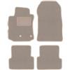 Wielganizator Set Tappetini in Moquette su Misura compatibile con Renault Modus 2004-2012 | compatibili con monovolume ; moquette fitta (polipropilene), ca. 6,5 mm, 2300 g/m², granulato antiscivolo ; antiscivolo