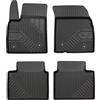 OMAC Tappetini Tappetini in Gomma No.77 compatibile con Ford Focus mk4 2018-2025 TPE Nero 4 Pezzi