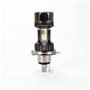 RH-HPC Fari LED Motorcycle Footlight Blub H4 BA20D DC 12V 3200LM 6500K Moto Light 1860 Chip HS1 H6 Scooter Motobike Testa Lampada (Socket Type : H4)