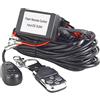 AUXTINGS 12V 40A Senza Fili Telecomando LED Flash Bar Cablaggio Kit 16AWG Cablaggio Interruttore on/Off Interruttore di alimentazione Fusibile per luci off-road luci di lavoro,2 connettore