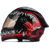 QKDWQZ Casco Integrale Da Moto Per Bambini,Omologato ECE,Casco Per Scooter Elettrico, Motocross, ATV, Dirt Bike,Go-Kart,4 Ruote, Fuoristrada, Casco Da Moto Per Bambini Dai 3 Ai 12 Anni 6,M/{49~50cm}