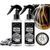 Generic Iron Eraser, IRO n Eraser Ferro e Ruggine Rimuovi, IronEraser Spray Rimuovi Ruggine, per Cerchi e Vernice Auto, Ferro Polvere Rimuovi Spray, Rimuovi Ruggine e Polvere Freni ad Azione Rapida, per