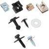 LT Easiyl Kit di viti di fissaggio per motore sottoscocca 4F0863821K, kit di viti e dadi di ricambio, compatibile con Audi A6, C5, 4B, C6, 4F, 41 pezzi