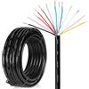 SPARKMOTO Cavo rimorchio 13 Poli 5M, Cavo luci rimorchio 13 conduttori, 80V 48V 24V 12V Cavo Elettrico per Caravan rimorchio,Cavo per Veicolo 13 Poli (13x0,5 mm²)