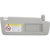 Ymiko Visiera Parasole, Aletta Parasole Lato Guida Destro, Aletta Parasole Interna Anteriore Auto Destra 5GG010029 Sostituzione Panno in Plastica ABS Grigia per MK7 2014‑2017
